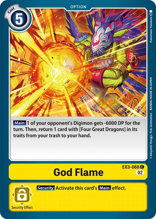 God Flame - Draconic Roar (EX-03)