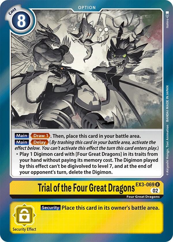 Trial of the Four Great Dragons - Draconic Roar (EX-03)