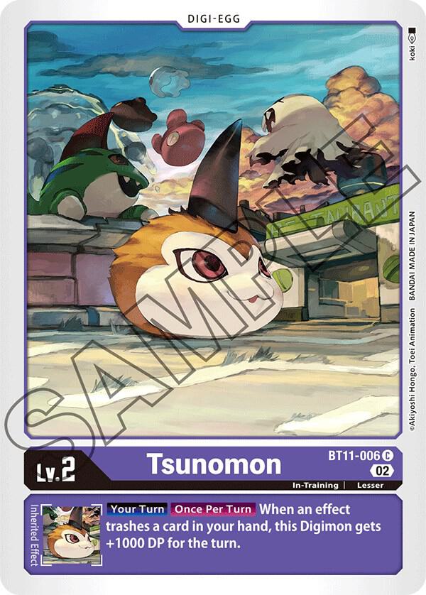 Tsunomon - Dimensional Phase (BT-11)