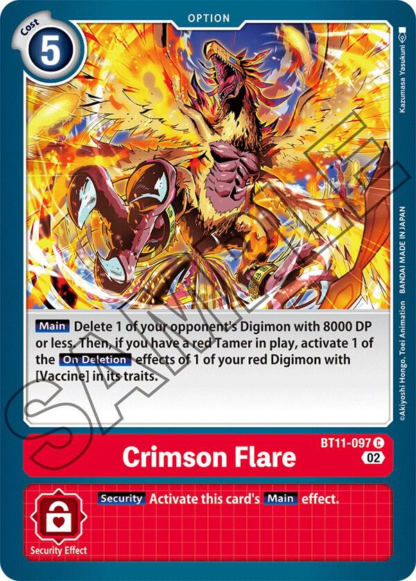 Crimson Flare - Dimensional Phase (BT-11)