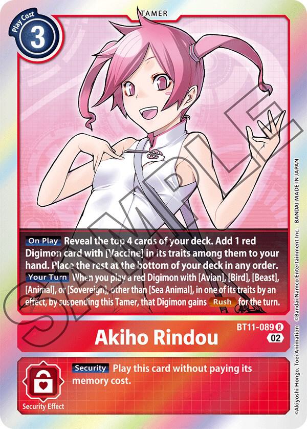 Akiho Rindou - Dimensional Phase (BT-11)