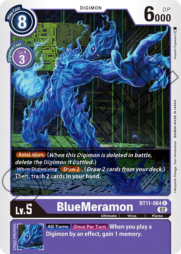 BlueMeramon - Dimensional Phase (BT-11)