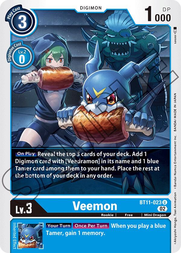 Veemon - Dimensional Phase (BT-11)