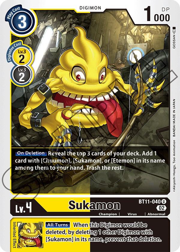 Sukamon - Dimensional Phase (BT-11)
