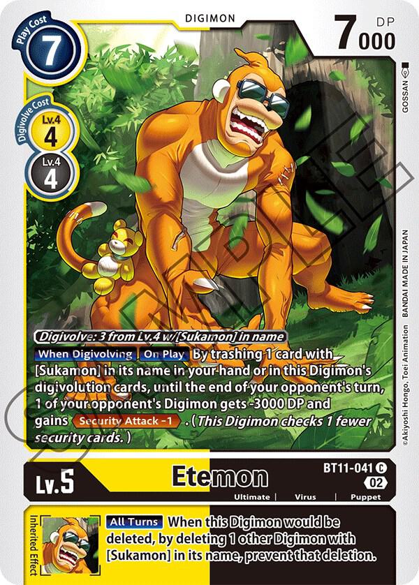Etemon - Dimensional Phase (BT-11)