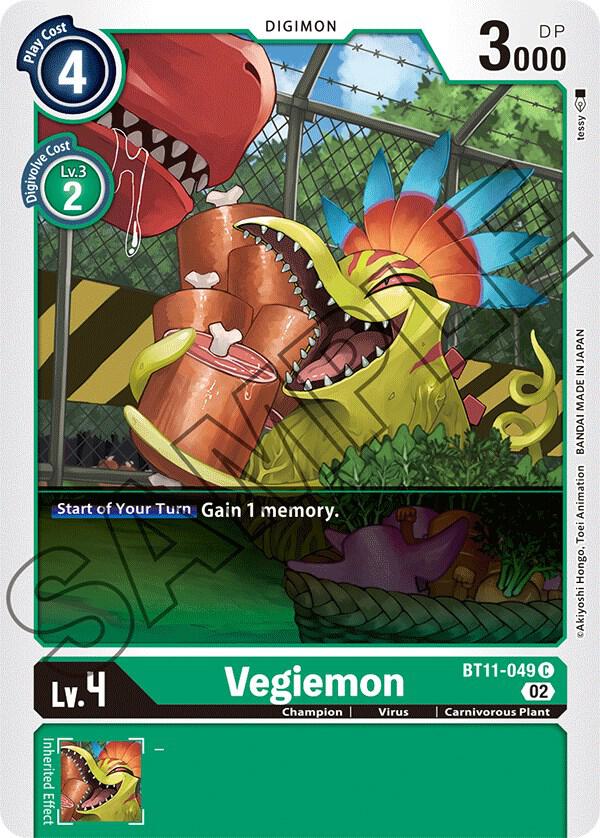 Vegiemon - Dimensional Phase (BT-11)