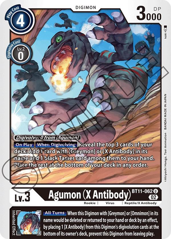 Agumon (X Antibody) - Dimensional Phase (BT-11)