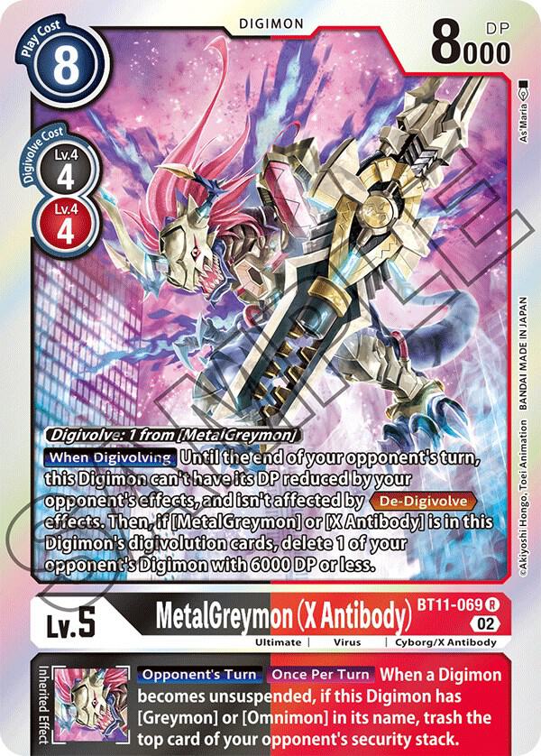 MetalGreymon (X Antibody) - Dimensional Phase (BT-11)