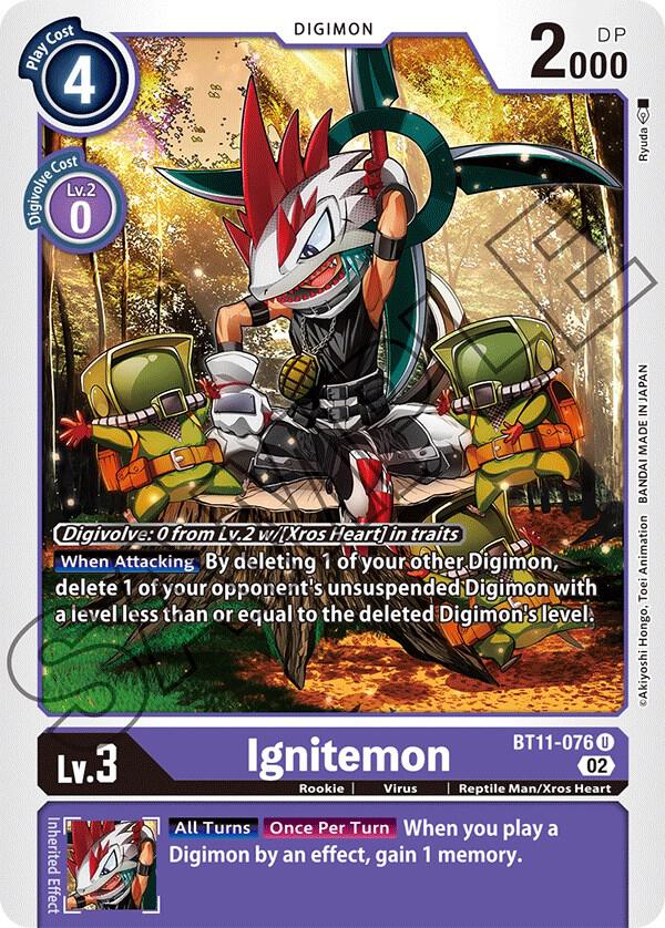 Ignitemon - Dimensional Phase (BT-11)