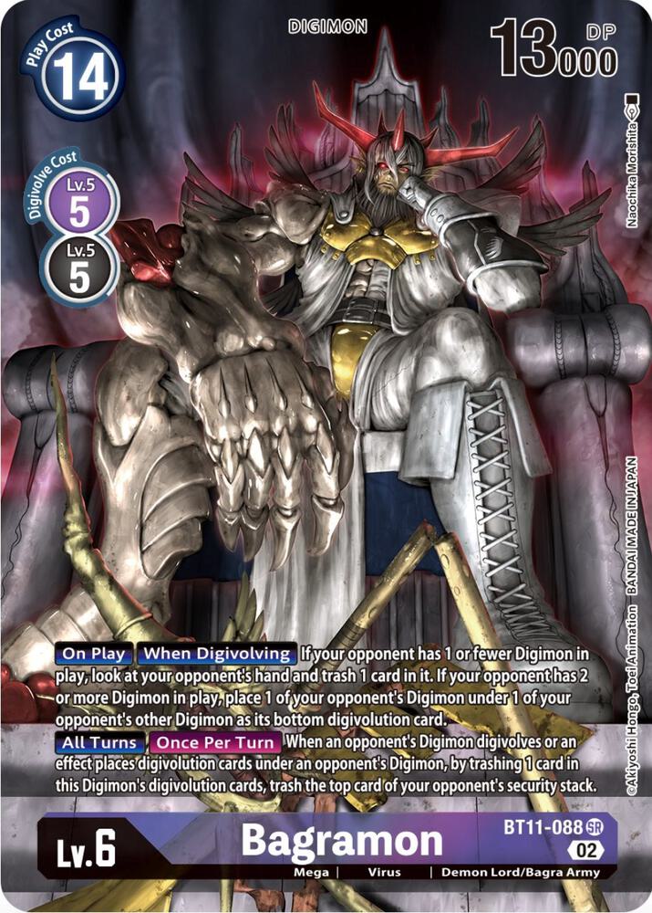 Bagramon (Alternate Art) - Dimensional Phase (BT-11)