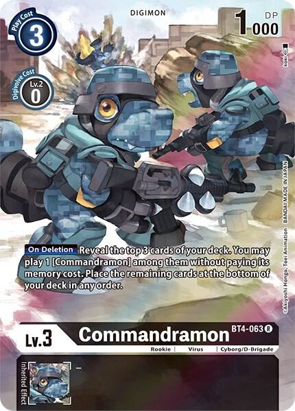 Commandramon (Alternate Art) - Dimensional Phase (BT-11)