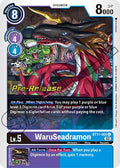 WaruSeadramon - Dimensional Phase Pre-Release Cards (BT-11_PR)