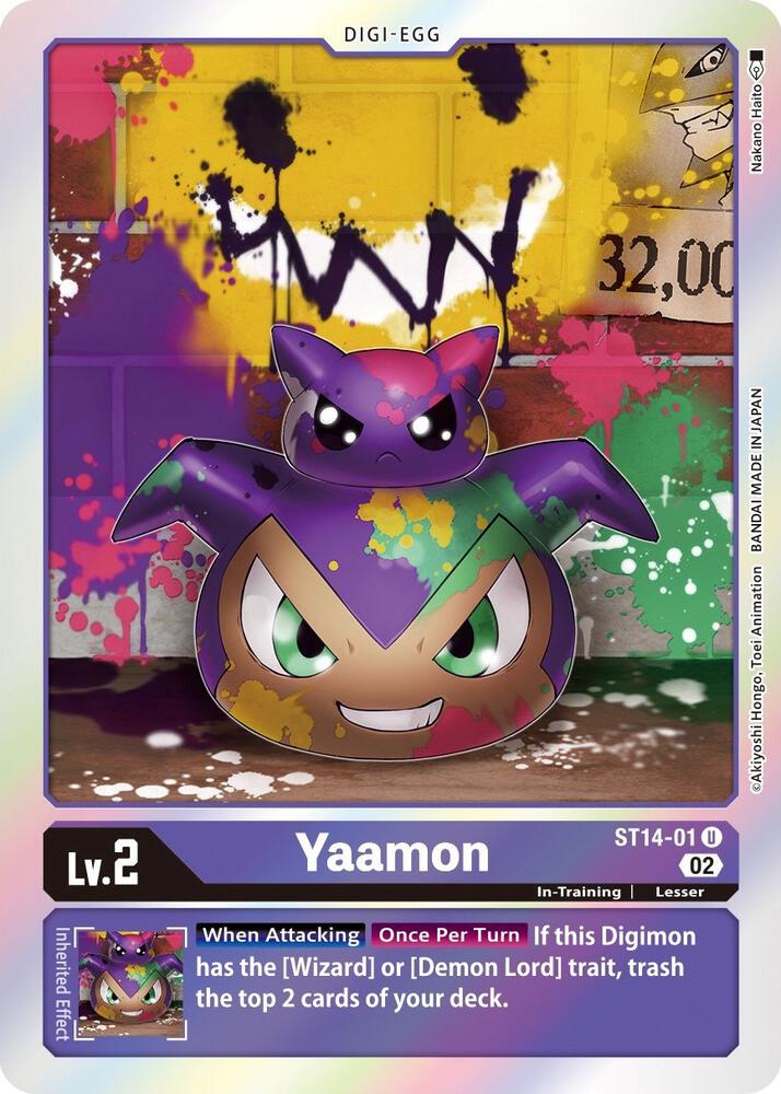 Yaamon - Starter Deck 14: Beelzemon Advanced Deck Set (ST-14)