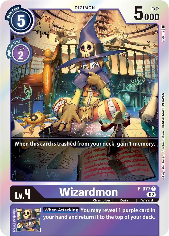 Wizardmon (Alternate Art) - Starter Deck 14: Beelzemon Advanced Deck Set (ST-14)