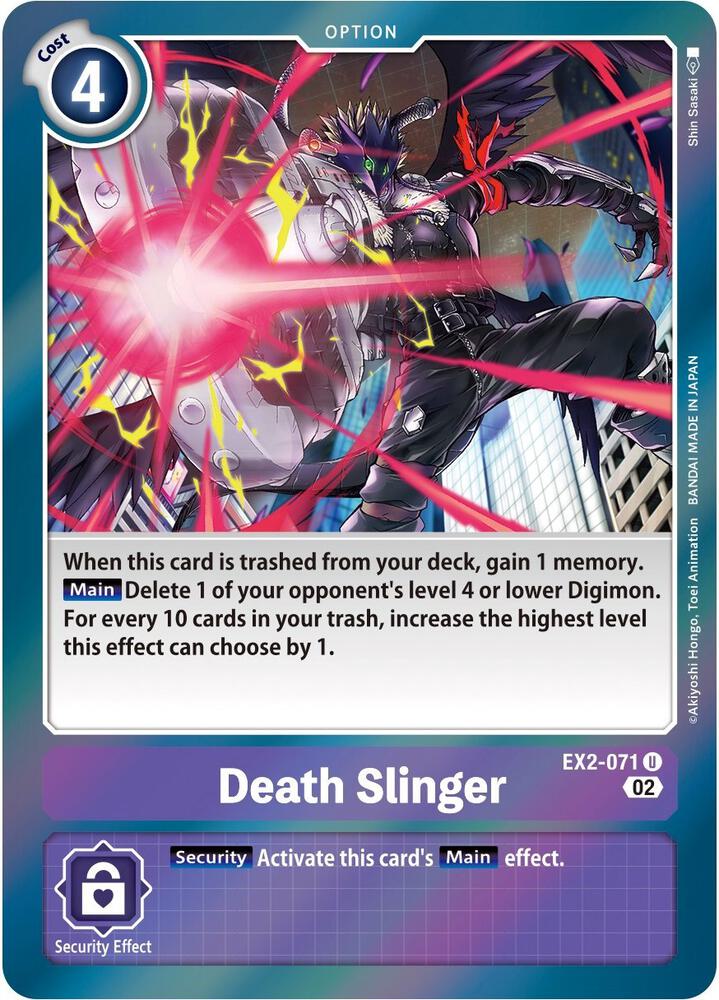 Death Slinger (Alternate Art) - Starter Deck 14: Beelzemon Advanced Deck Set (ST-14)