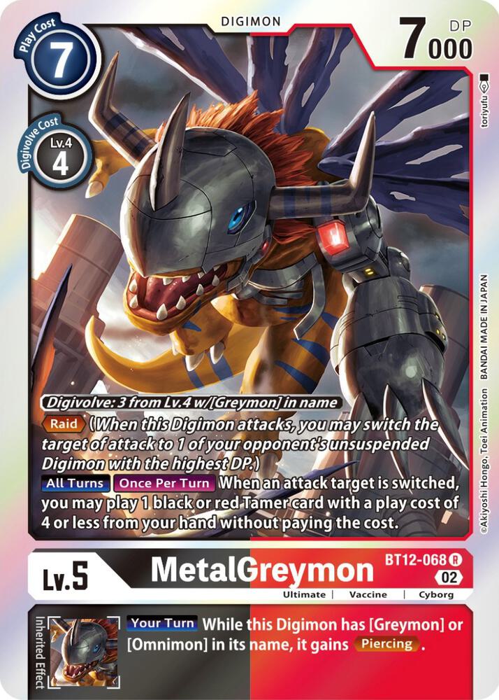 MetalGreymon - Across Time (BT-12)