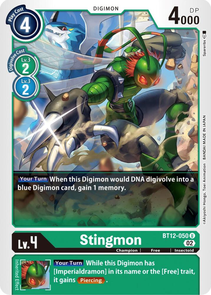 Stingmon (NYCC 2023 Demo Deck) - Digimon Demo Deck Exclusive Cards (DEMO)