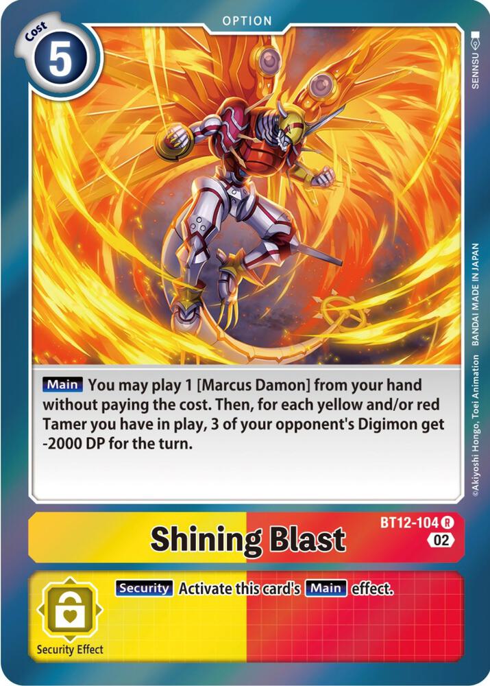 Shining Blast - Across Time (BT-12)