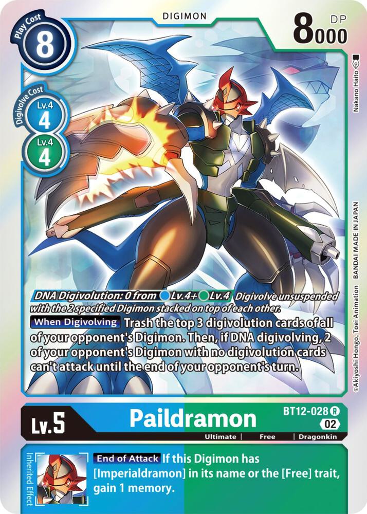 Paildramon - Across Time (BT-12)