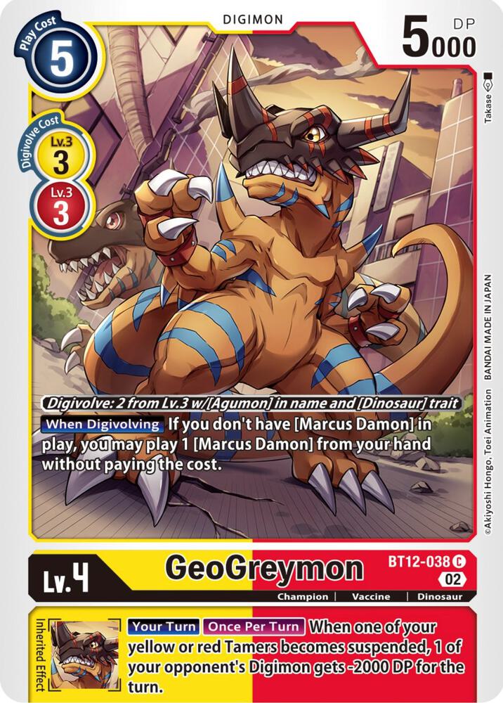 GeoGreymon - Across Time (BT-12)