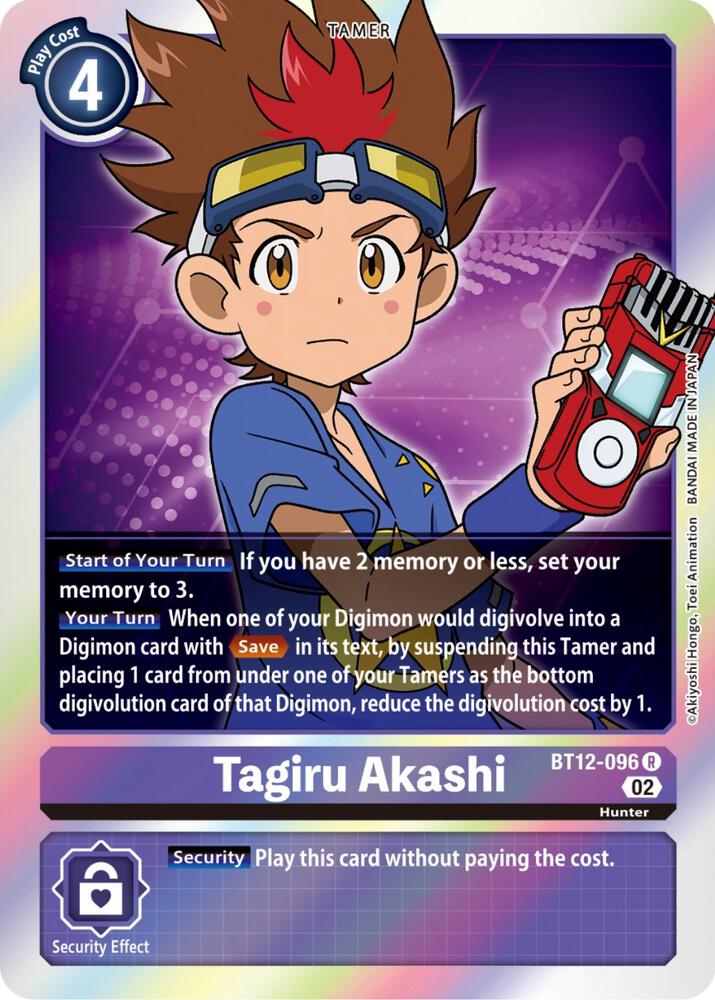 Tagiru Akashi - Across Time (BT-12)
