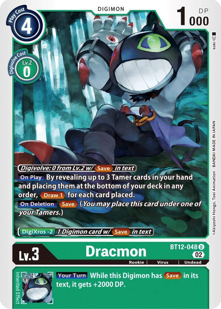 Dracmon - Across Time (BT-12)