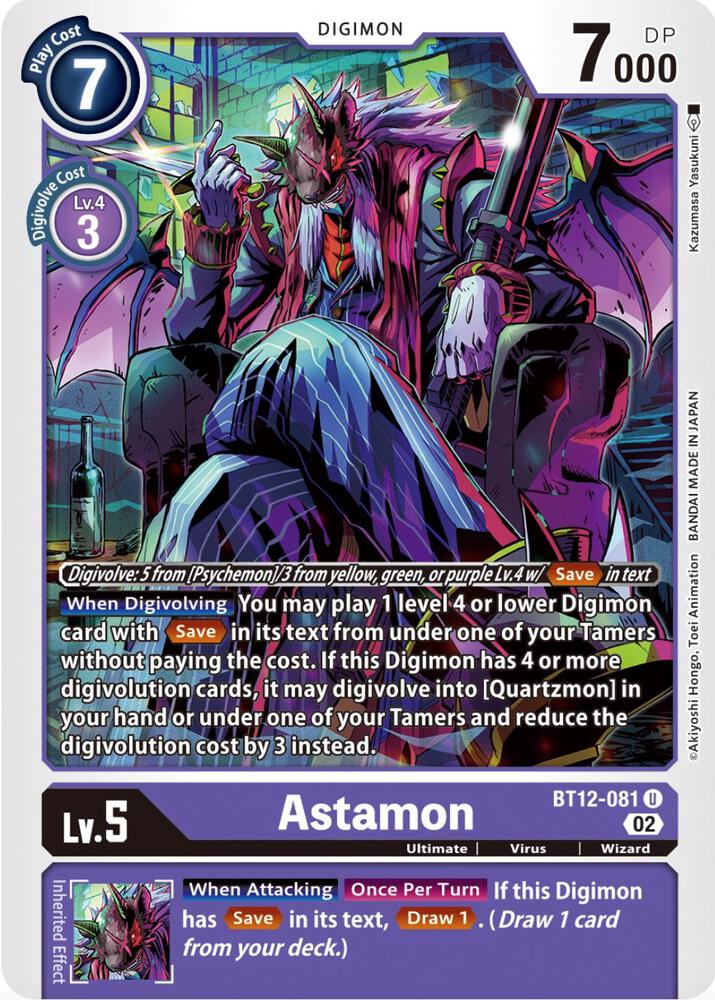 Astamon - Across Time (BT-12)