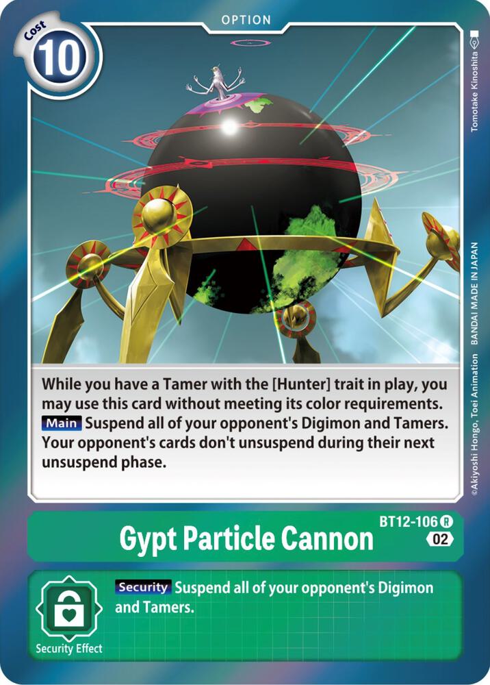 Gypt Particle Cannon - Across Time (BT-12)