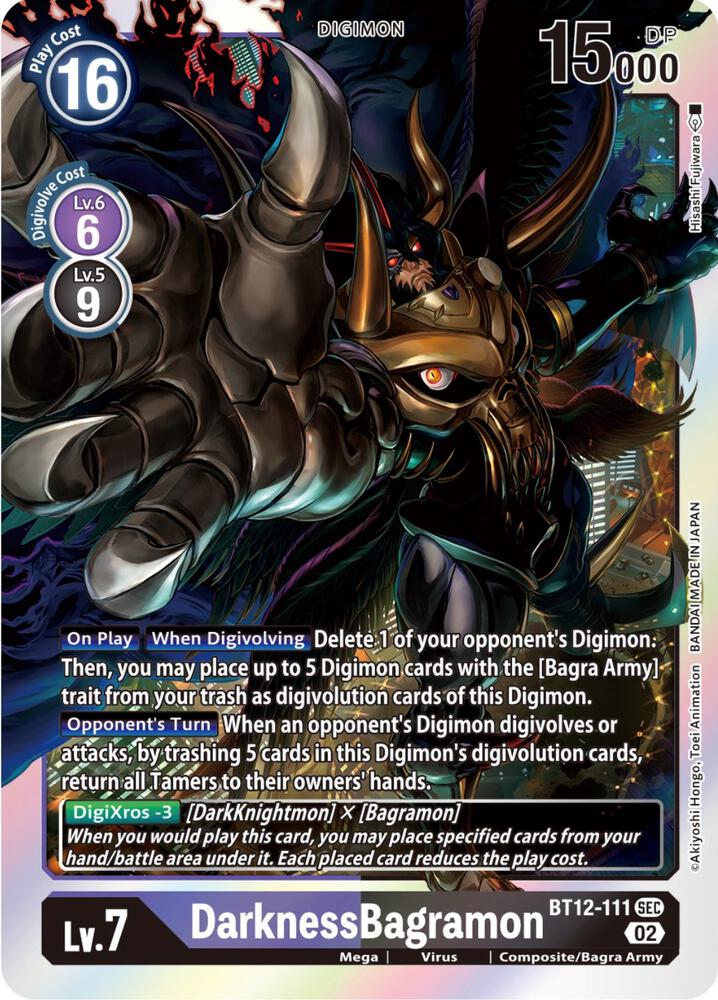 DarknessBagramon - Across Time (BT-12)
