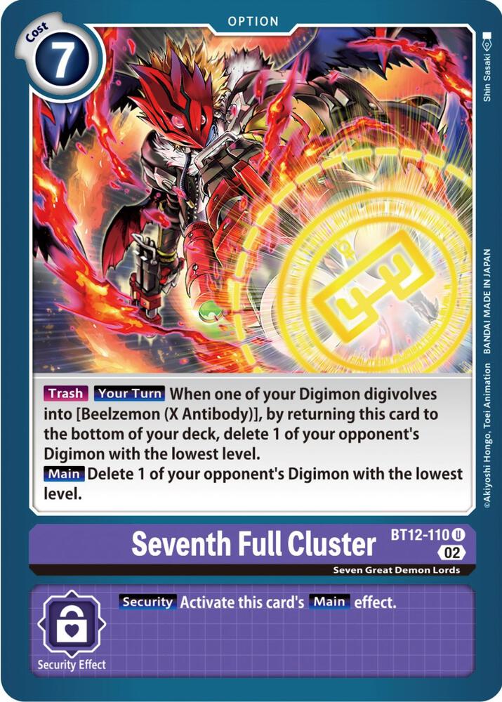 Seventh Full Cluster - Across Time (BT-12)