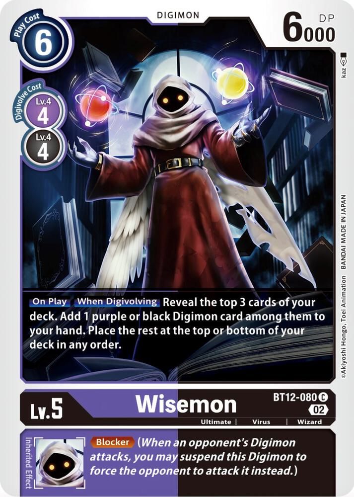 Wisemon - Across Time (BT-12)