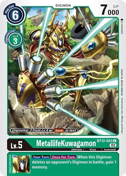 MetallifeKuwagamon - Across Time (BT-12)