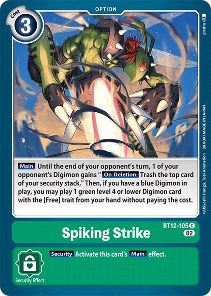 Spiking Strike - Across Time (BT-12)