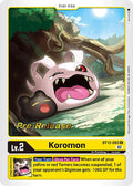 Koromon - Across Time Pre-Release Cards (BT12_PR)