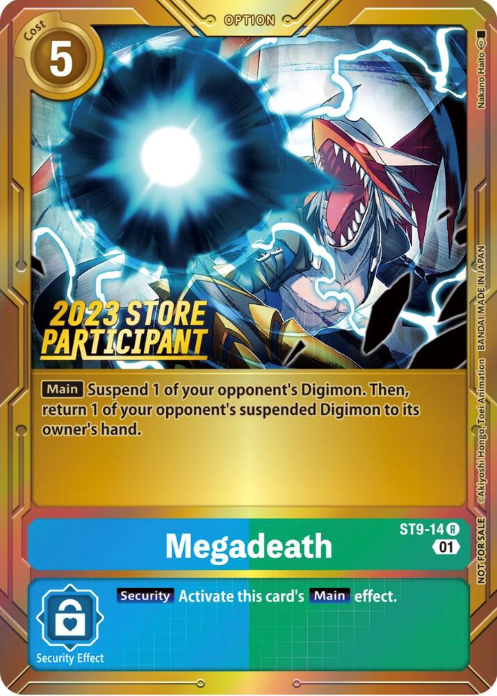 Megadeath (2023 Store Participant) - Starter Deck 09: Ultimate Ancient Dragon (ST-9)