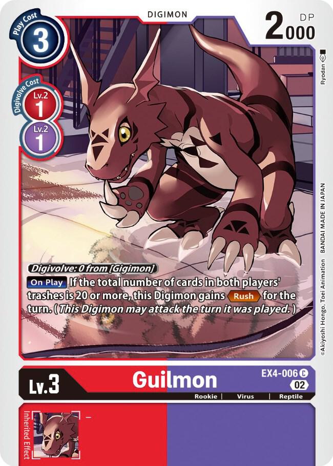 Guilmon - Alternative Being Booster (EX-04)