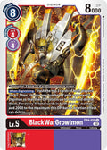 BlackWarGrowlmon - Alternative Being Booster (EX-04)