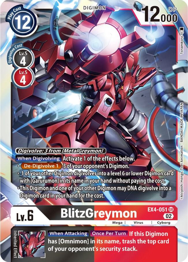 BlitzGreymon - Alternative Being Booster (EX-04)