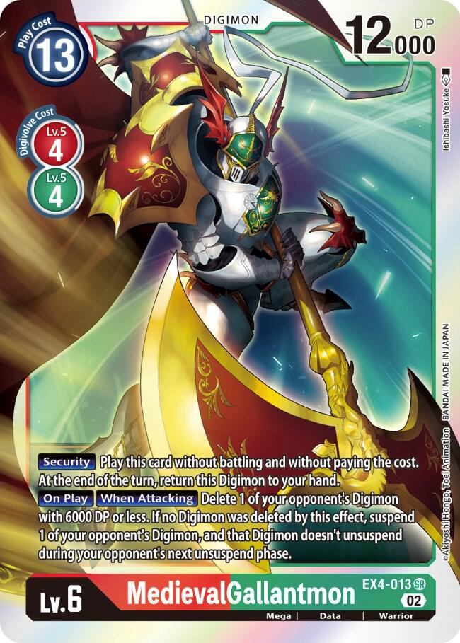 MedievalGallantmon - Alternative Being Booster (EX-04)