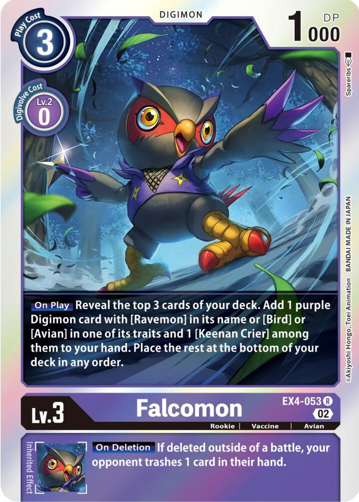 Falcomon - Alternative Being Booster (EX-04)