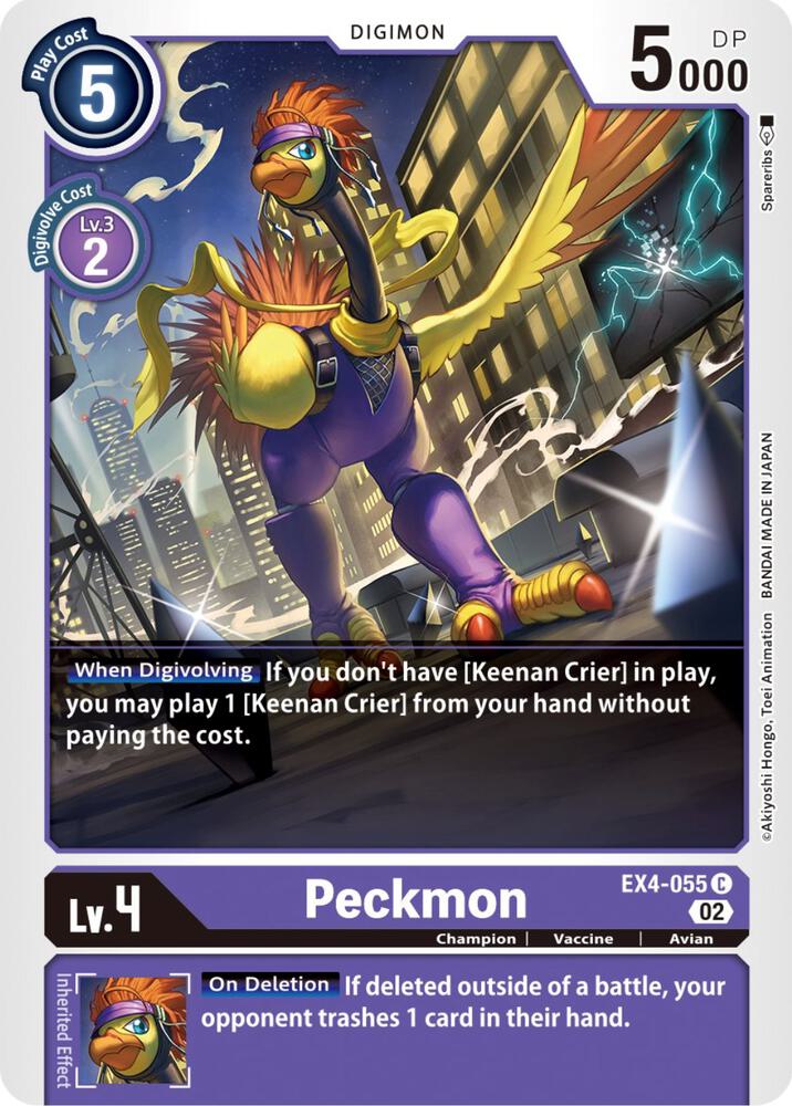 Peckmon - Alternative Being Booster (EX-04)