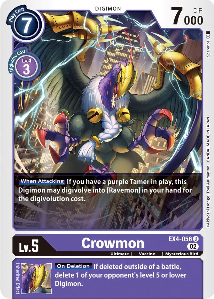 Crowmon - Alternative Being Booster (EX-04)