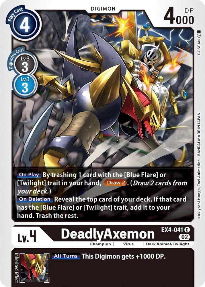 DeadlyAxemon - Alternative Being Booster (EX-04)