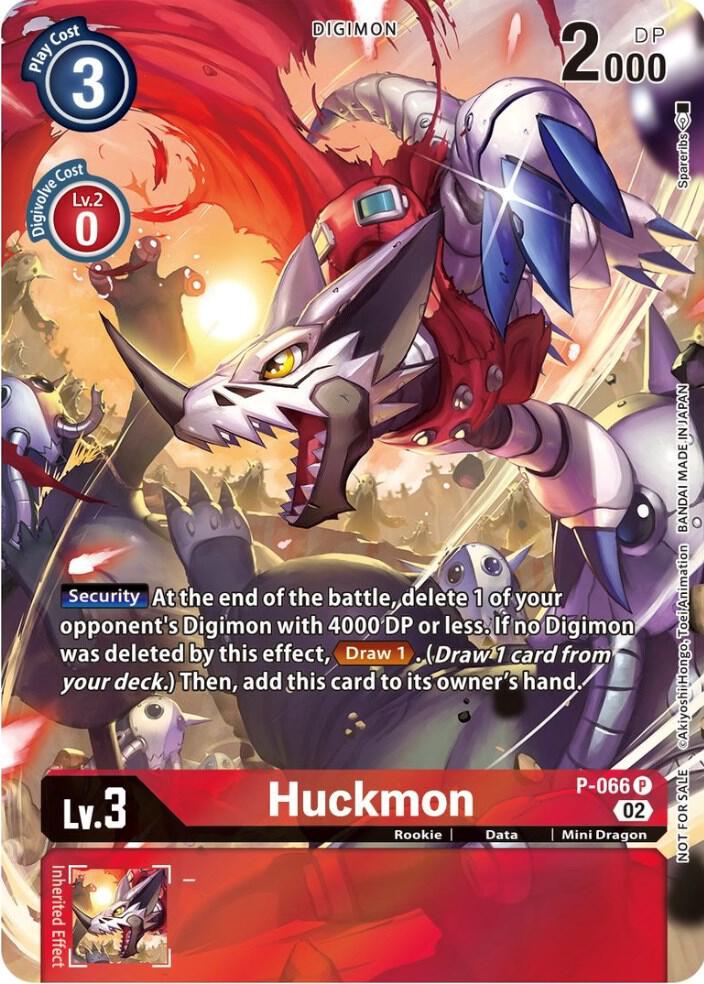 Huckmon - P-066 (Official Tournament Pack Vol.10) - Digimon Promotion Cards (D-PR)