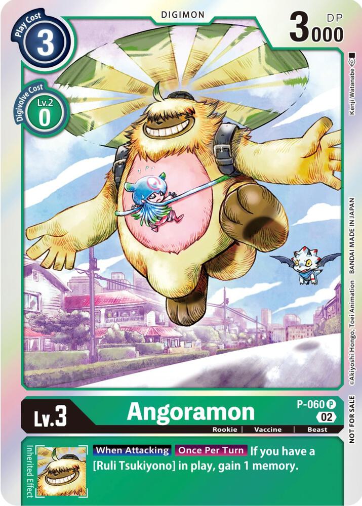 Angoramon (Winner Pack Royal Knights) - Digimon Promotion Cards (D-PR)