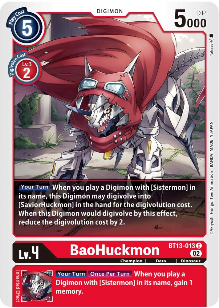 BaoHuckmon - Versus Royal Knights (BT-13)