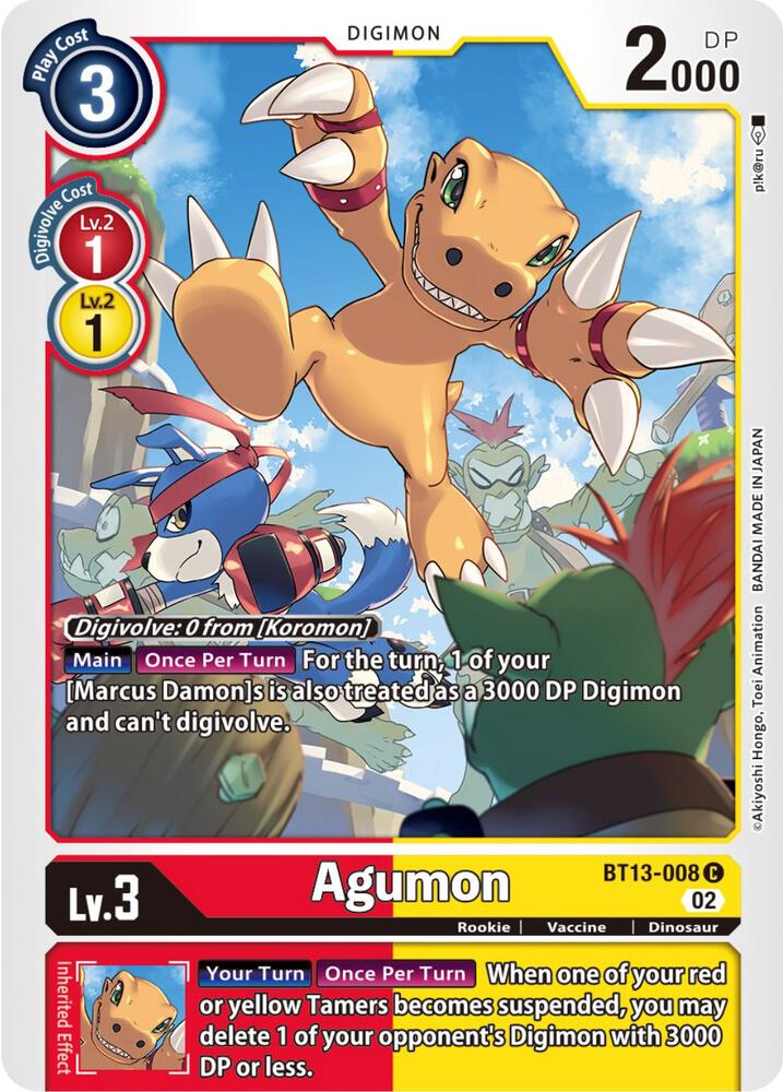 Agumon - Versus Royal Knights (BT-13)