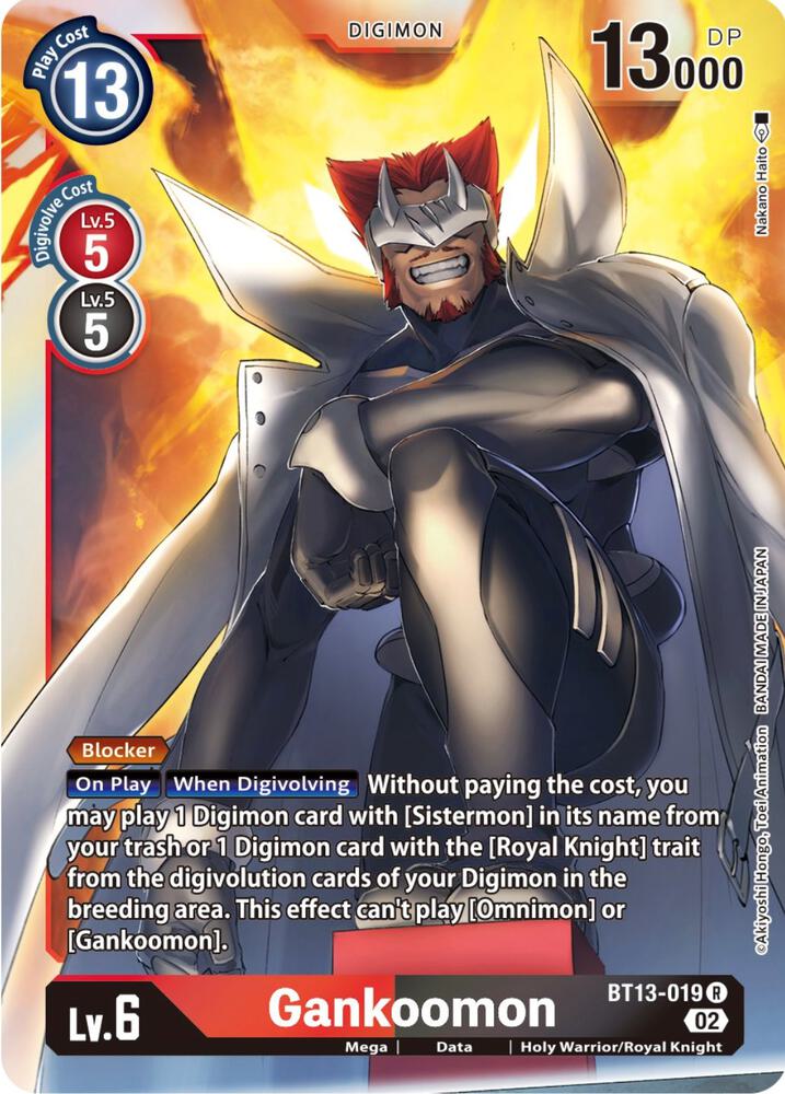 Gankoomon - Versus Royal Knights (BT-13)