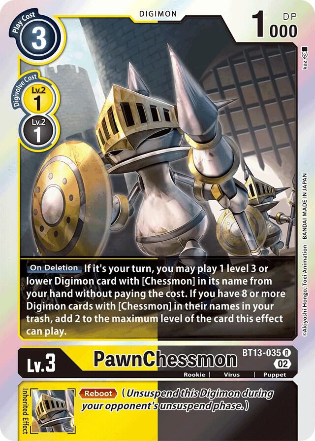 PawnChessmon - BT13-035 - Versus Royal Knights (BT-13)