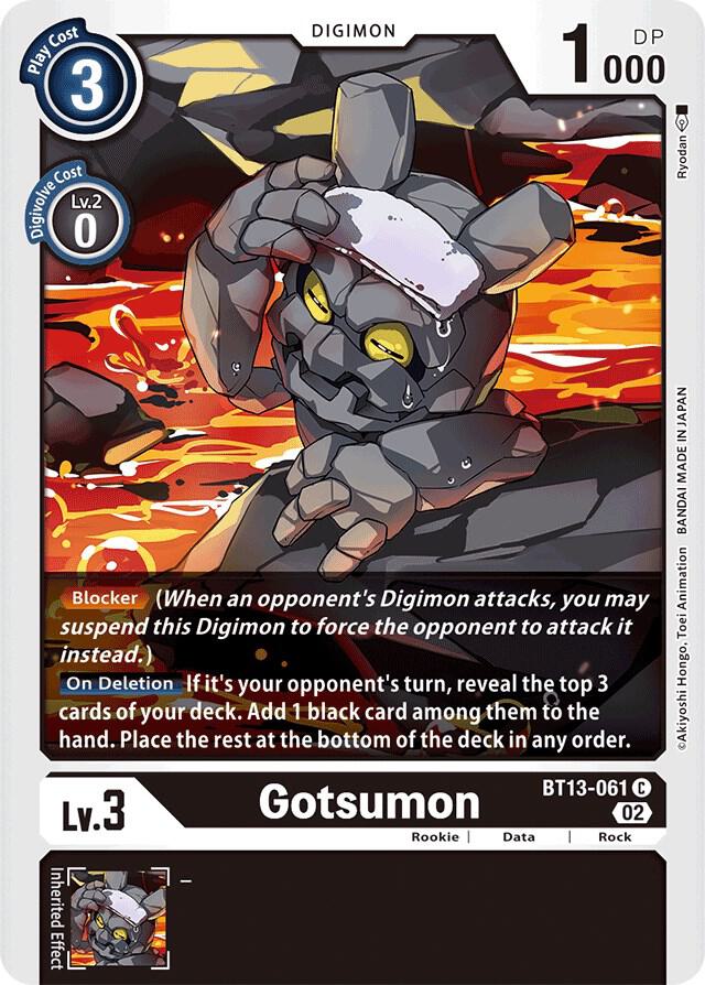 Gotsumon - Versus Royal Knights (BT13)